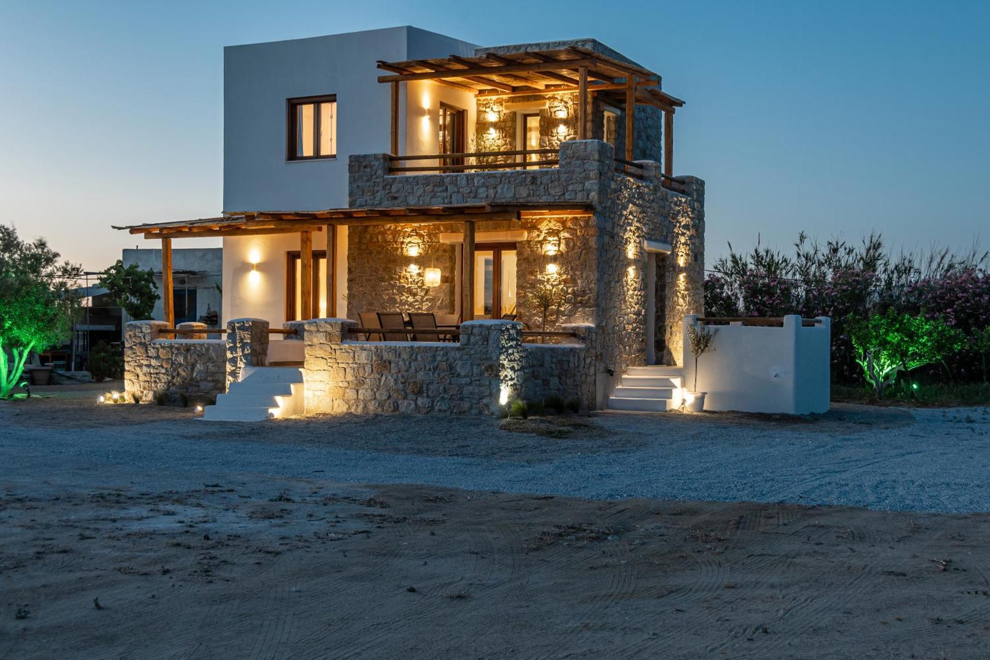 Naxos Beachwalk Villa Plaka Maragkas Eksteriør billede