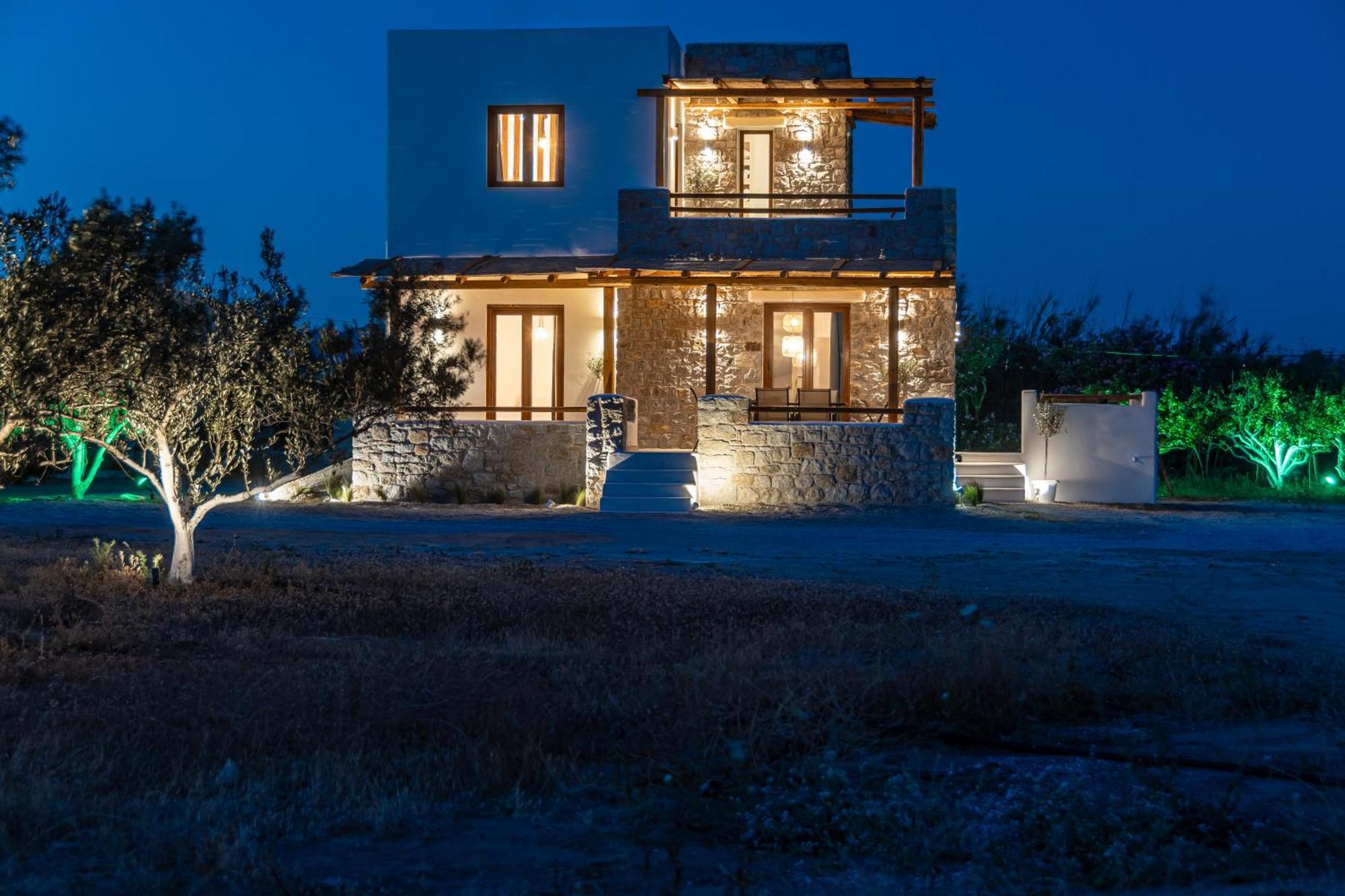Naxos Beachwalk Villa Plaka Maragkas Eksteriør billede