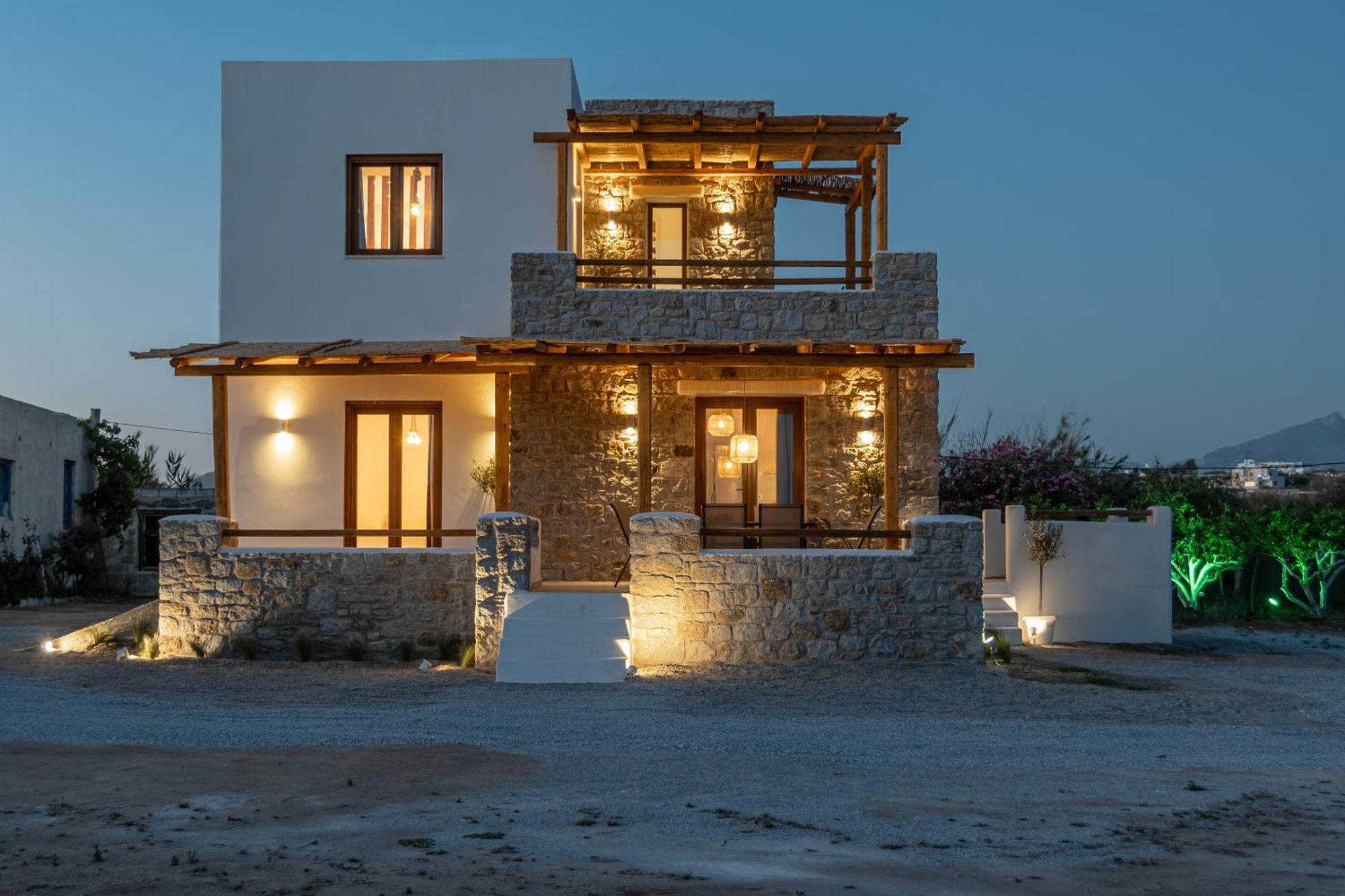Naxos Beachwalk Villa Plaka Maragkas Eksteriør billede
