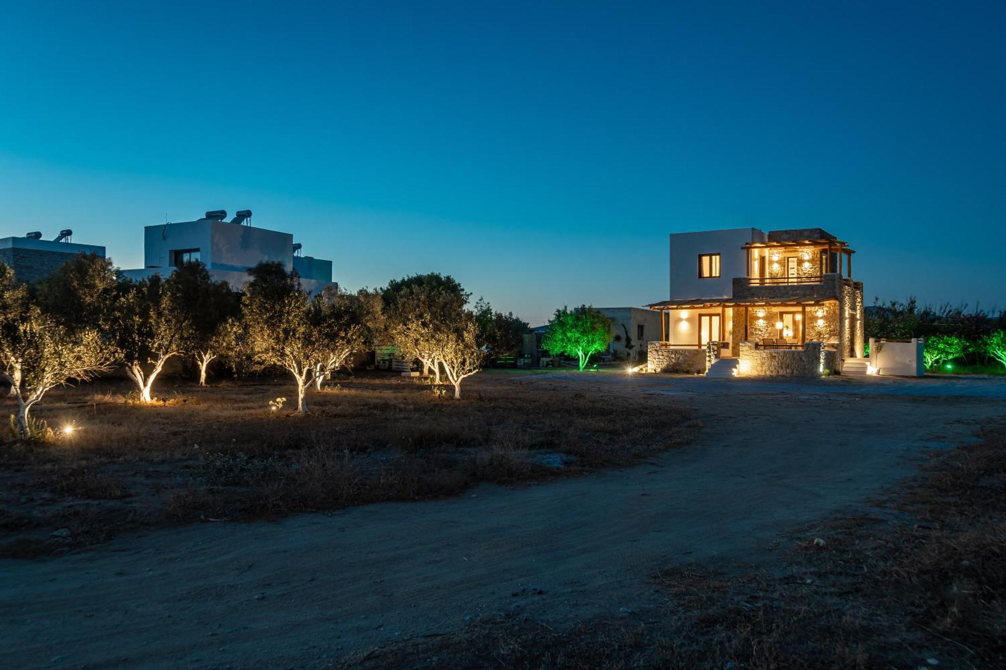 Naxos Beachwalk Villa Plaka Maragkas Eksteriør billede