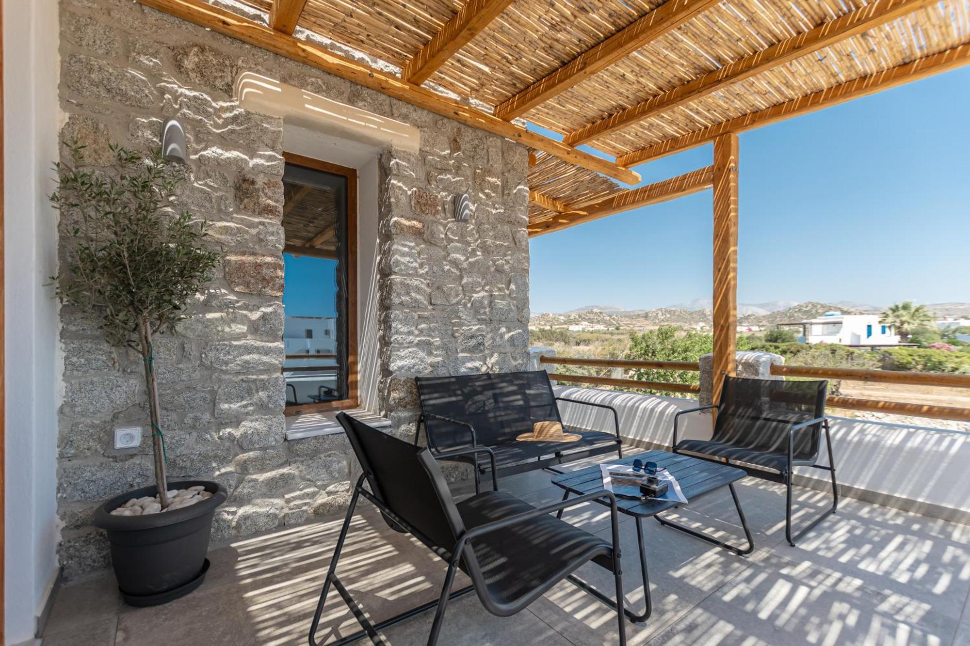 Naxos Beachwalk Villa Plaka Maragkas Eksteriør billede