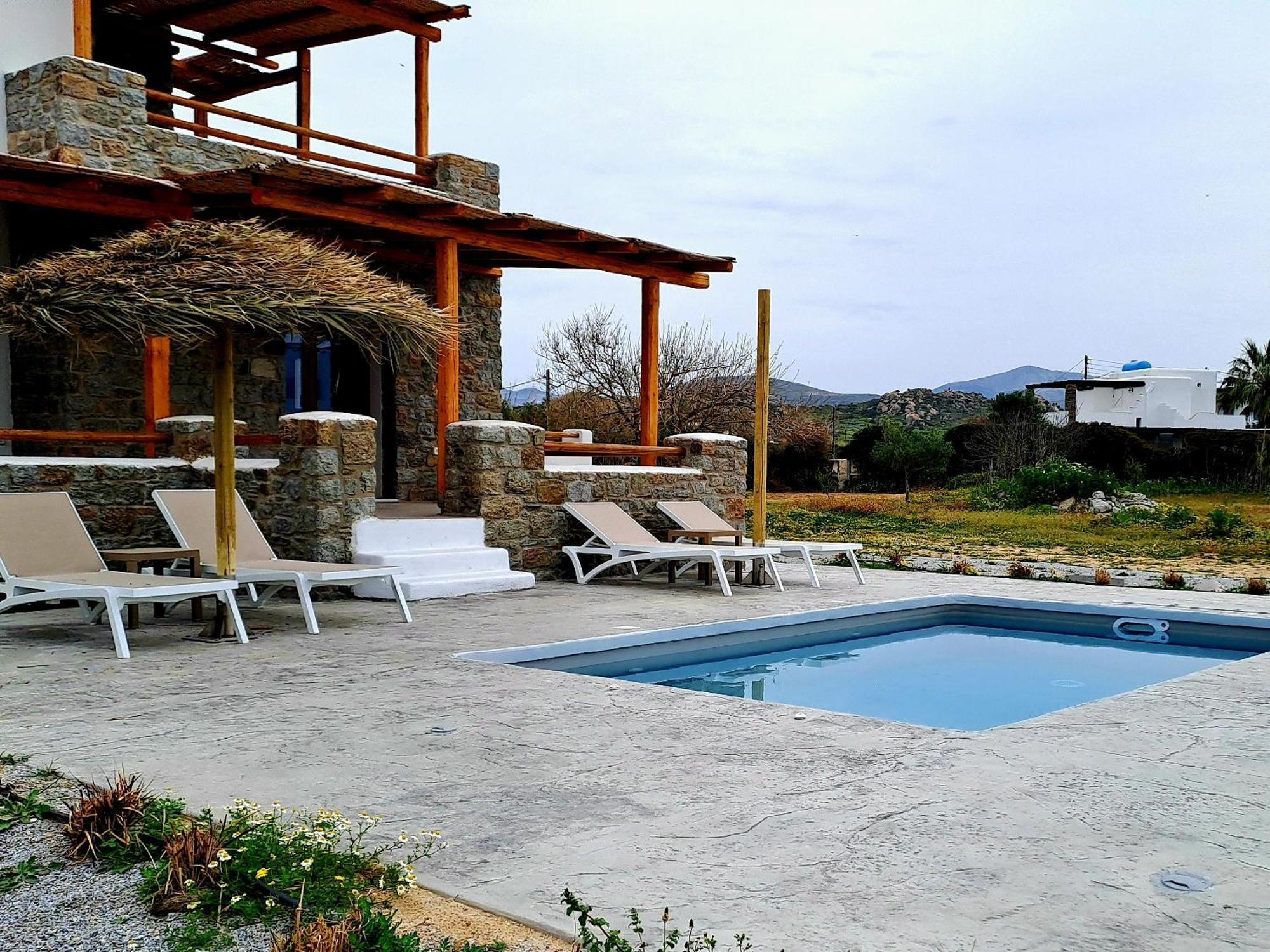 Naxos Beachwalk Villa Plaka Maragkas Eksteriør billede